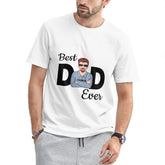 Best Dad Ever Young Man Personalized Shirt - lovscape